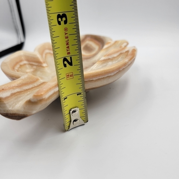 VTG Marble Leaf Trinket Dish - Picture 5 of 5